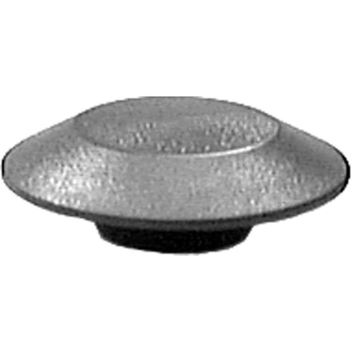 Auveco Flush Sheet Metal Plug Plastic 3/8 Hole Black