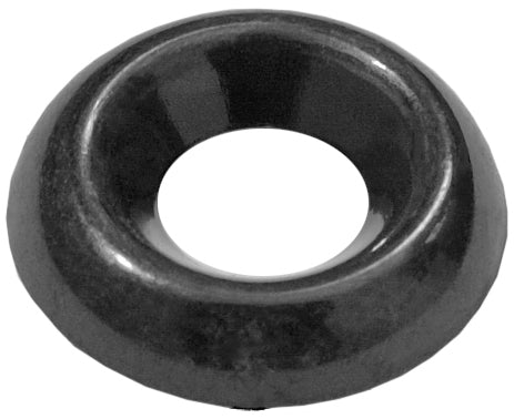 Auveco #8 COUNTERSUNK BRASS FINISH WASHER BLK ZINC