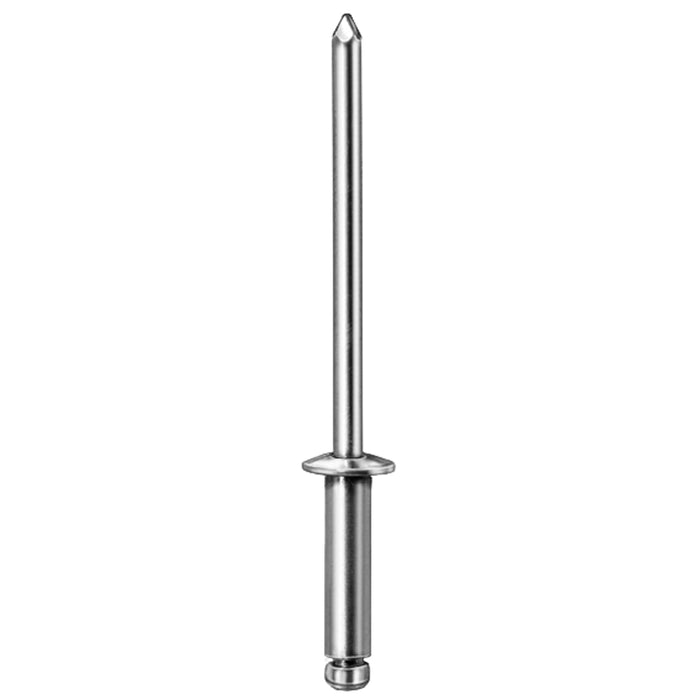 Auveco Aluminum Rivets,1/8"Dia 5/16"-3/8" Grip