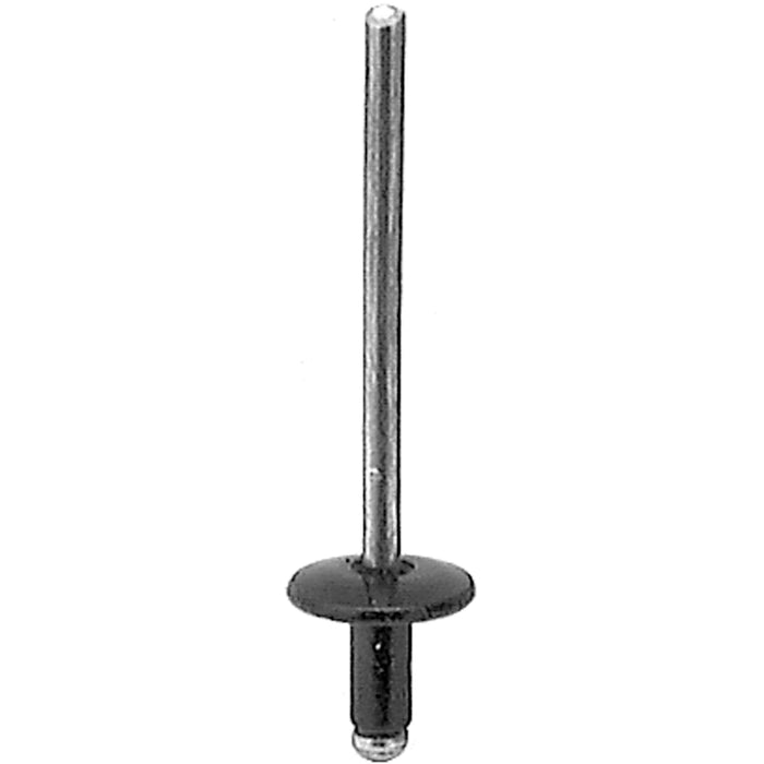 Auveco Alum./Steel Rivets,1/8"Dia 1/16-1/8Grip