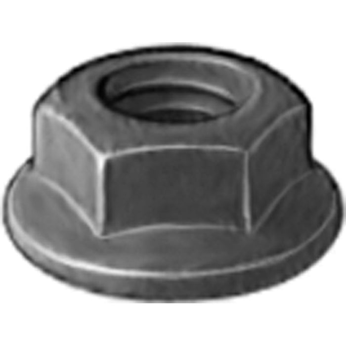 Auveco Hex Flange Nut M5-.8 Black Oxide