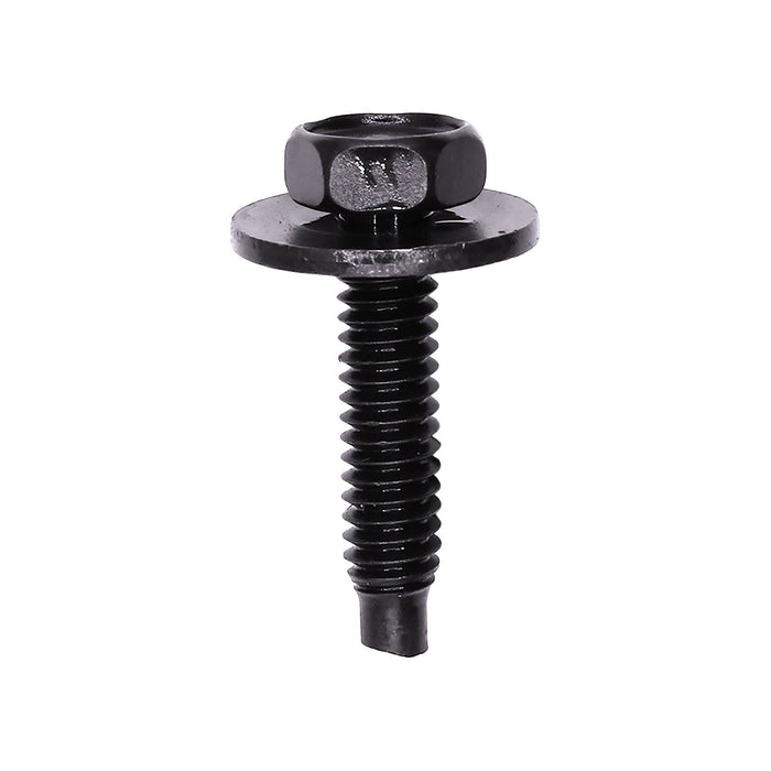 Auveco Hex Head Sems Body Bolt W/Dog Point 1/4-20 X 1-3/16 - Black
