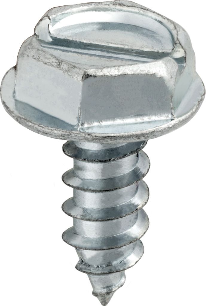 Auveco X 3/4 SLOTTED HEX WASHER HEAD TAP SCREW ZINC