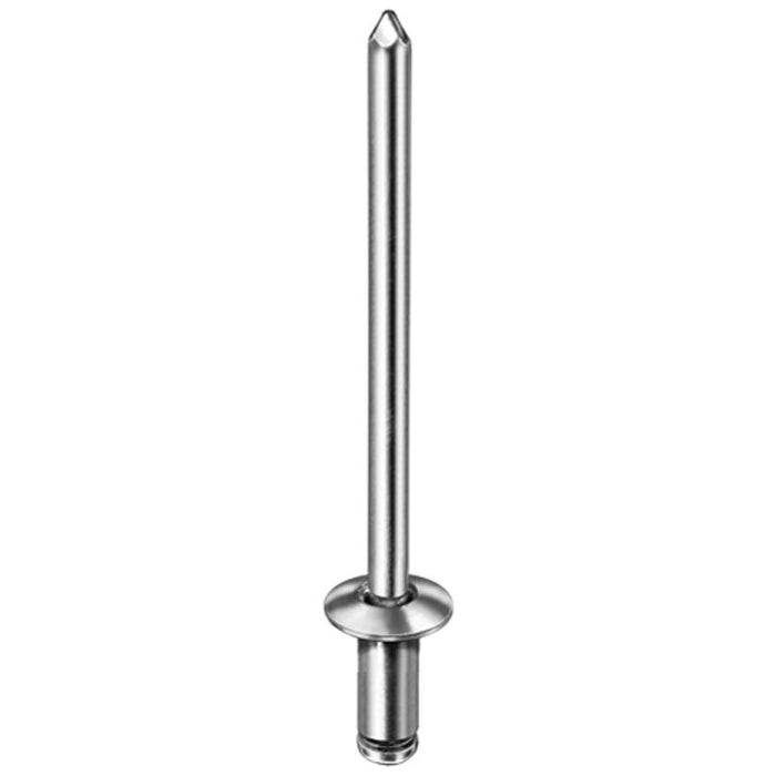 Auveco Aluminum Rivets, 1/8"Dia 1/16"-1/8" Grip