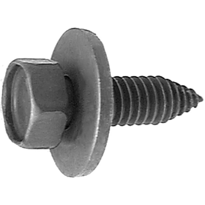 Auveco 11320 Hex Head Sems CA Point Body Bolt, 5/16 in - 18 TPI x 1 in L x 1/2 in Across Flats, Phos