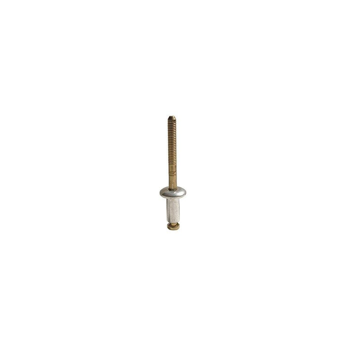 Auveco 12655 Peel-Type Special Rivet, 1/4 in Dia x 9/64 to 3/16 in Grip Range, Aluminum Rivet/Steel