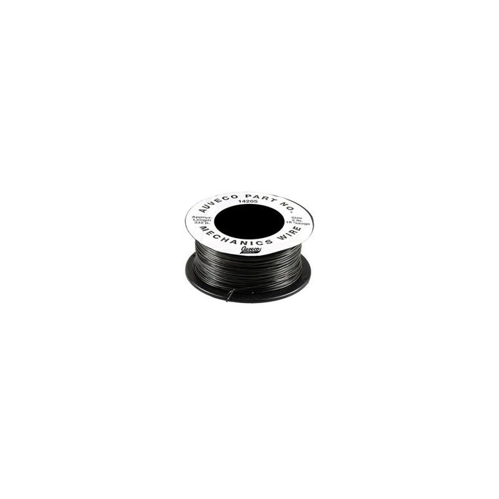 Auveco 14207 Soft Annealed Mechanics Wire, 831 ft L, Black, Steel