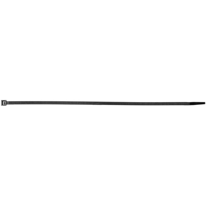 Auveco 15147 Cable Tie, 11 in L x 3/16 in W, 50 lb Load, Nylon, Black