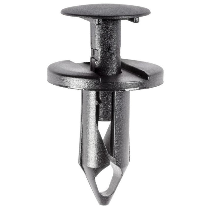 Auveco 17216 Push-Type with Closed End Air Baffle to Under Carriage Retainer, 20 mm Dia Head, Nylon,