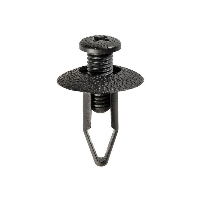 Auveco 17472 Push-Type Screw-Type with Closed End Front Bumper Fascia Retainer, 20 mm Dia Head x 20