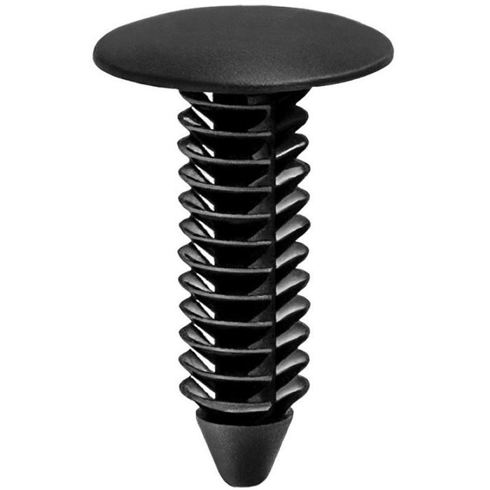 Auveco 17664 Single Head Type 1 Shield Panel Retainer, 11/16 in Dia Bottom Head x 5/16 in Dia Stem,