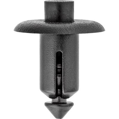 Auveco 19297 Push-Type with Drive Pin Lower Garnish Molding Retainer, 16 mm Dia Head x 12 mm L Stem,