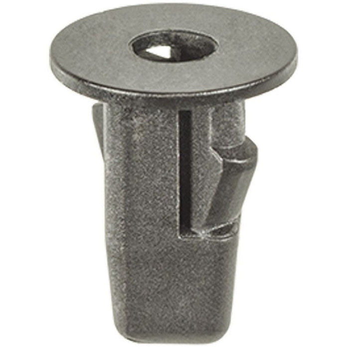 Auveco 19756 Fender Liner Screw Grommet, M5.5 Screw x 16 mm Dia Head x 18 mm L Stem, Nylon, Black