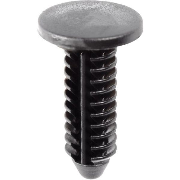 Auveco 19836 Single Head Type 1 Trim Panel Retainer, 7/16 in Dia Bottom Head x 7/32 in Dia Stem, Nyl