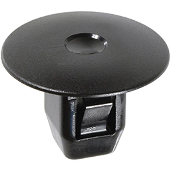 Auveco 20954 Fender Apron Screw Grommet, #8 Screw x 20 mm Dia Head, Nylon, Black