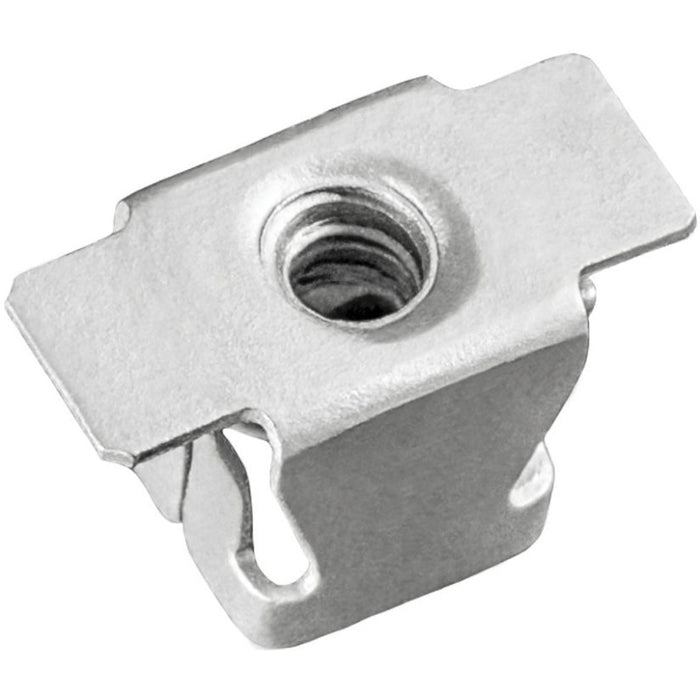 Auveco 21027 Fender Bracket Retainer Nut, #8 Screw, Metal/Spring Steel, Zinc Organic