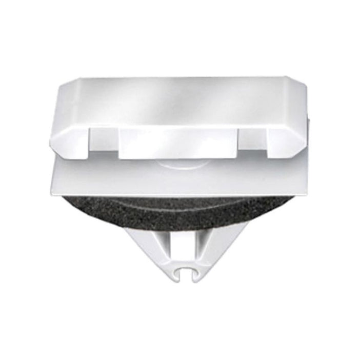Auveco 21242 Rocker Panel Molding Clip, (12 x 20 mm Top and Bottom) Head x 11 mm L Stem x 9 mm Hole,