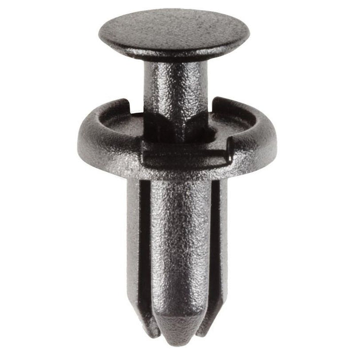 Auveco 22125 Push-Type Type 4 Front Bumper Retainer, 10 mm Dia Head x 10 mm L Stem x 5 mm Hole, Nylo