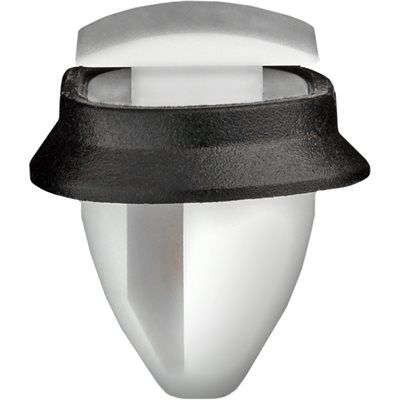 Auveco 22432 Body Side Moulding Clip with Sealer, (11 x 12 mm) Dia Top x (15 x 19 mm) Dia Bottom Hea — view 2