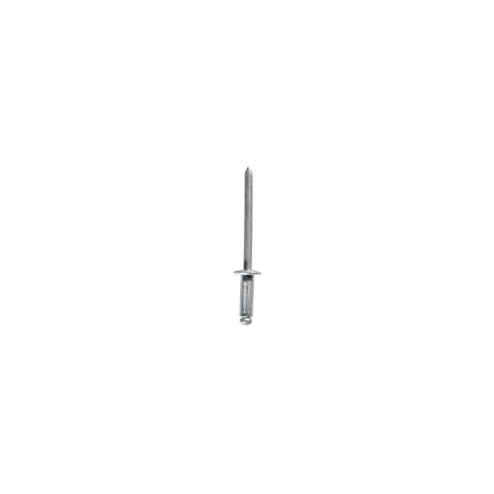 Auveco 8300 Dome Head Blind Pan-L Rivet, 3/16 in Dia x 1/4 to 3/8 in Grip Range, Aluminum Rivet/Mand
