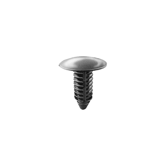 Auveco AP11146 Single Head Type 1 Fender and Bumper Shield Retainer, 11/16 in, Black Nylon