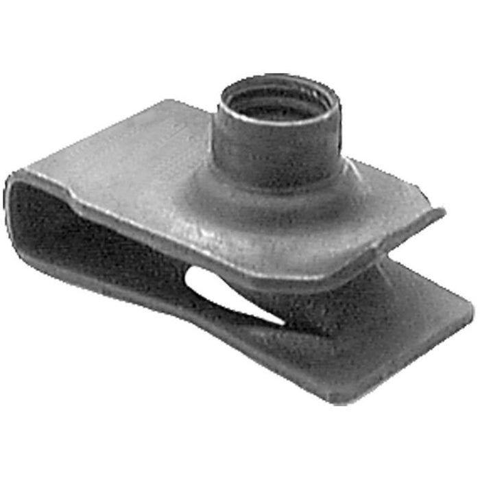 Auveco AP11628 Short Extruded U-Nut, M6.3 x 1 mm Screw, Phosphate
