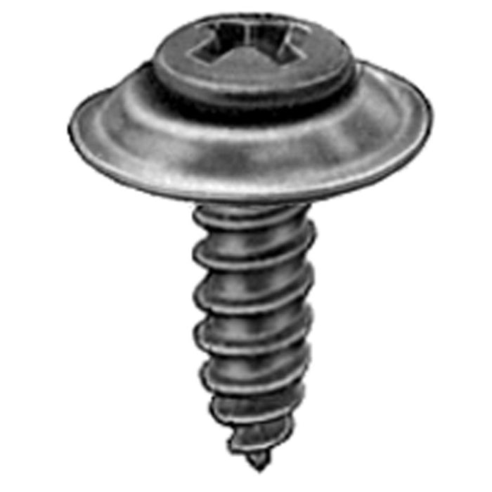 Auveco AP11791 Phillips Oval Head Sems A/AB Point Countersunk Washer Tapping Screw, #10 Screw x 3/4