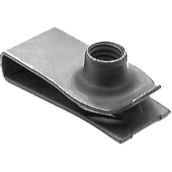 Auveco AP12575 Long Extruded U-Nut, M6 x 1 mm Screw, Phosphate
