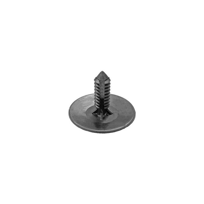 Auveco AP15457 Single Head Type 1 Hood Insulation Retainer, 1-3/8 in Dia Bottom Head, Nylon, Black