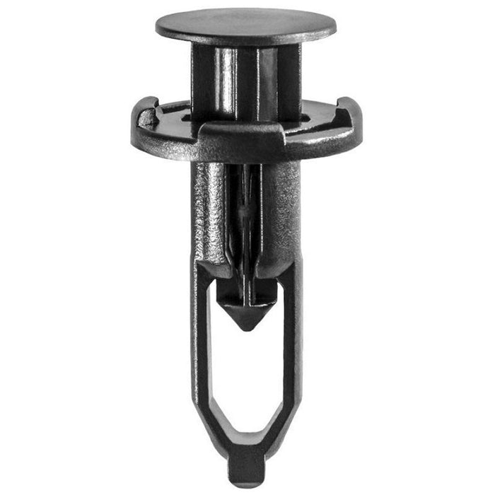 Auveco AP18873 Push-Type with Closed End Rear Bumper Cover Retainer, 18 mm Dia Head, Nylon, Black