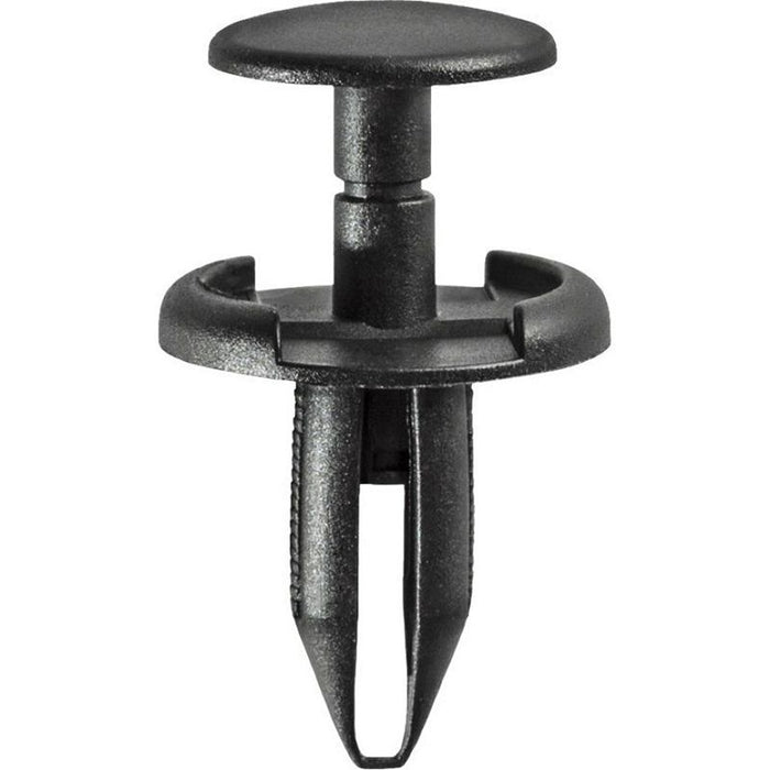Auveco AP19639 Push-Type with Closed End Fender and Front Bumper Cover Retainer, 17 mm Dia Head, Nyl