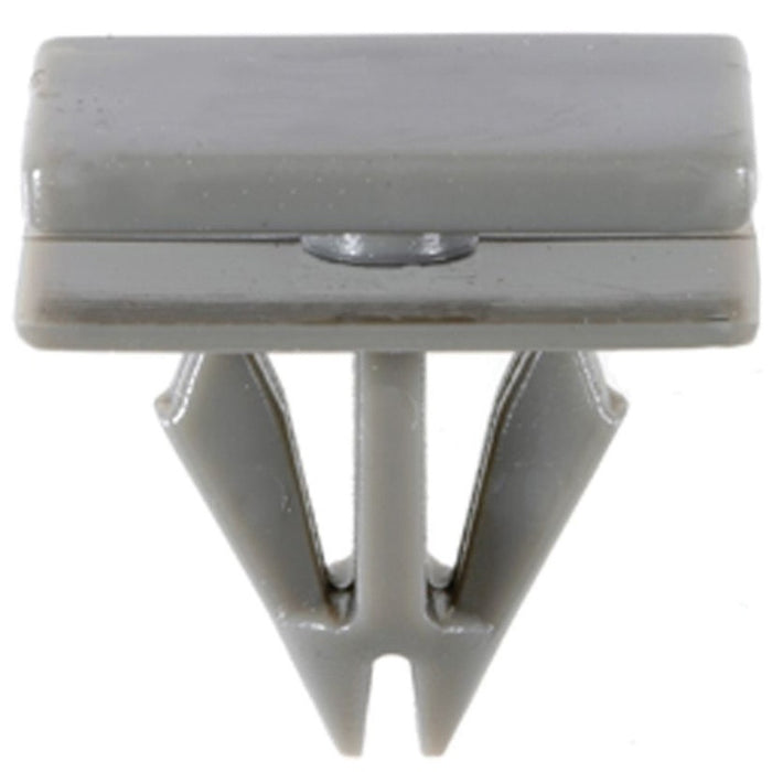 Auveco AP19822 Rocker Panel Molding Clip, (9/16 x 3/4 in Top x 5/8 x 3/4 in Bottom) Head, Nylon, Gra