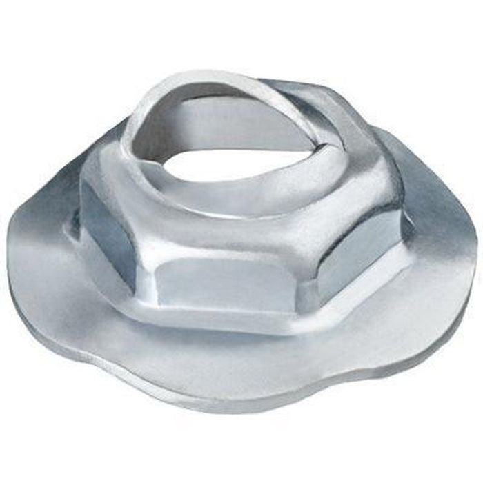 Auveco Thread Cutting Nut 6.3MM Stud Size - Zinc β view 2