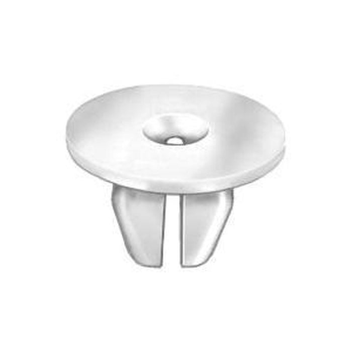 Auveco Toyota Nylon Nut 17MM Head Dia. #10 Screw Size β view 2