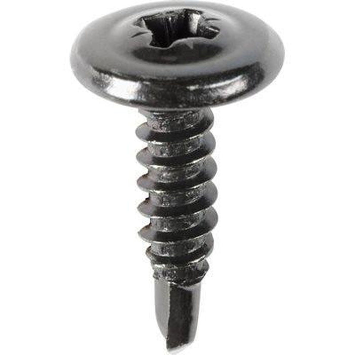 Auveco Type 1A Drive Rd Ws Hd Teks Tap Screw M4.2 X 16MM Black β view 2