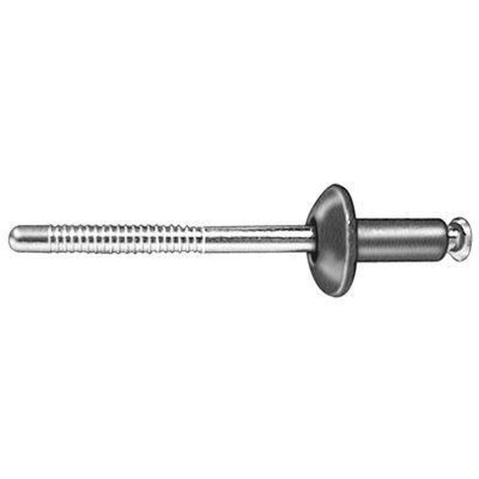 Auveco Ford Peel Type Rivet 3/16 Dia. 1/32-1/4 Grip Black β view 2