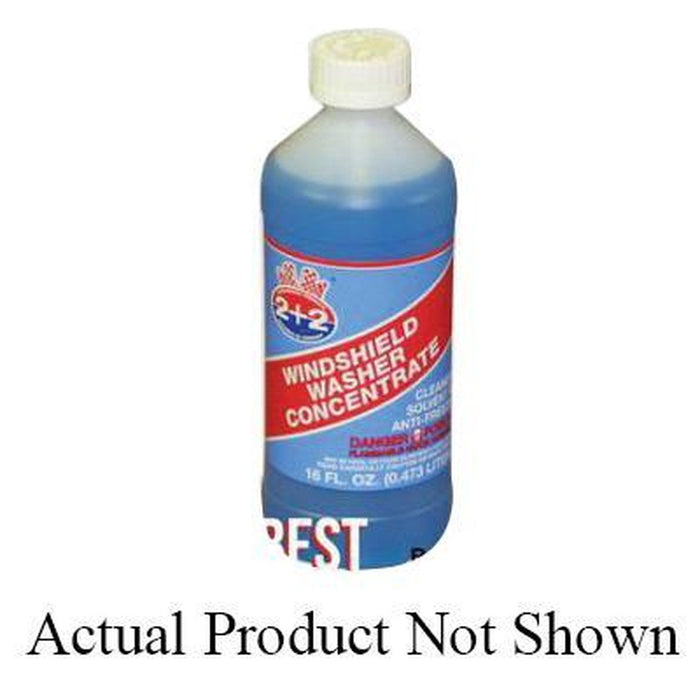 BERKEBILE OIL COMPANY 2+2 Windshield Washer, Liquid, Alcohol, Concentrated, 16 Fl-Oz