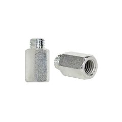 BUFF and SHINE Grip Pad™ 1400 Double Sided Pad Spacer, 5/8 in x 11 Male x Female Threaded, Zinc Plated