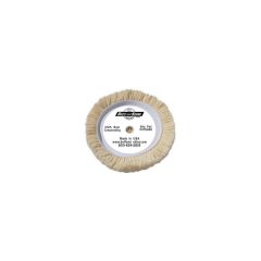 BUFF and SHINE 7502N Buffing Pad, 7-1/2 in Dia, Bolt-On Attachment, 100% Twisted Wool Pad, 1-1/4 in