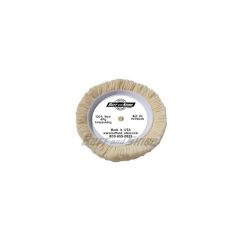BUFF and SHINE 7504N Buffing Pad, 7-1/2 in Dia, Bolt-On Attachment, 100% Twisted Wool Pad, 2 in