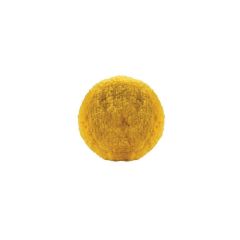 BUFF and SHINE 803Y Double Sided Buffing Pad, 8 in Dia, 100% Twisted Wool, Yellow