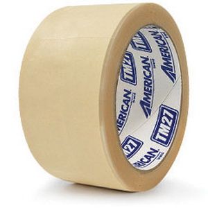 American Tape American TrimFast TM27 Masking Tape, 10 m x 50 mm, 7.6 mil THK, Natural