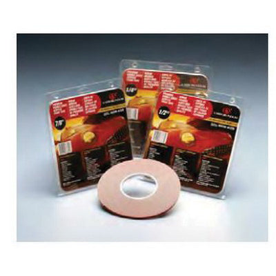 Carborundum® 67378 Premium Automotive Attachment Tape, 20 yd x 1/2 in x 0.045 in, Polyethylene Backing, Gray/Red