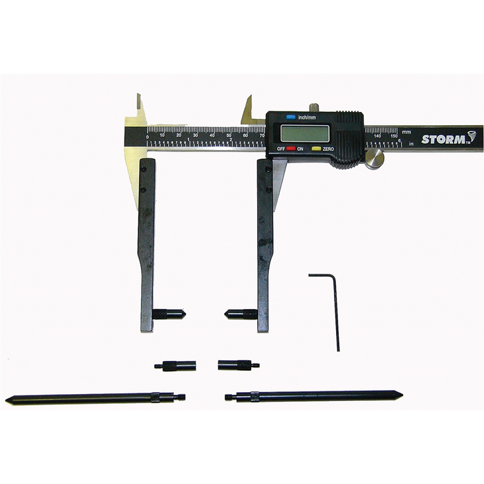 Central Tools & ROTOR ADAPTER KIT PLUS CALIPER