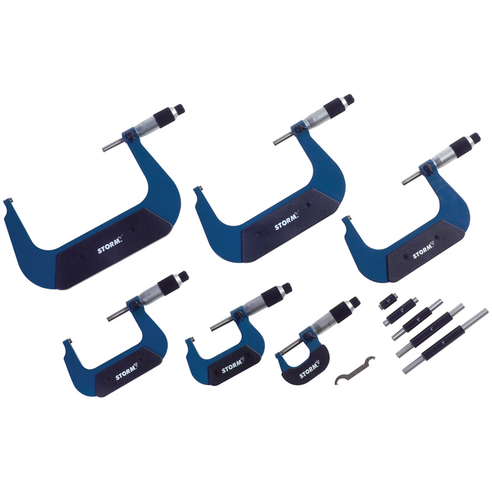 Central Tools OUTSIDE MICROMETER 6PC SET