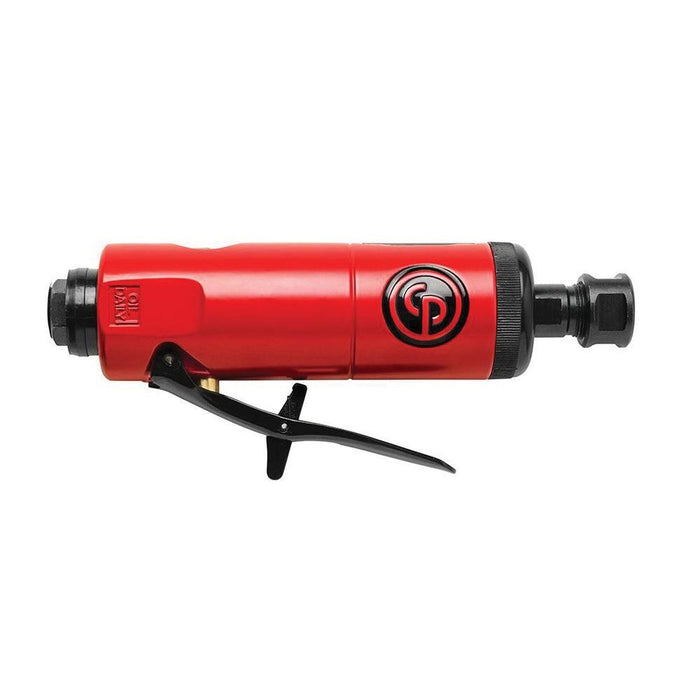 Chicago Pneumatic Cp T025373 Die Grinder, Tool/Kit: Tool, 1/4 In Collet, Straight Grinder Orientat