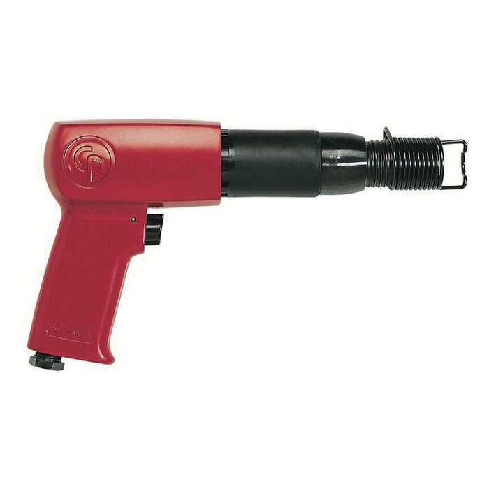 Chicago Pneumatic 7150 Heavy-Duty Gun Air Hammer, 6-11/16 in OAL, Red