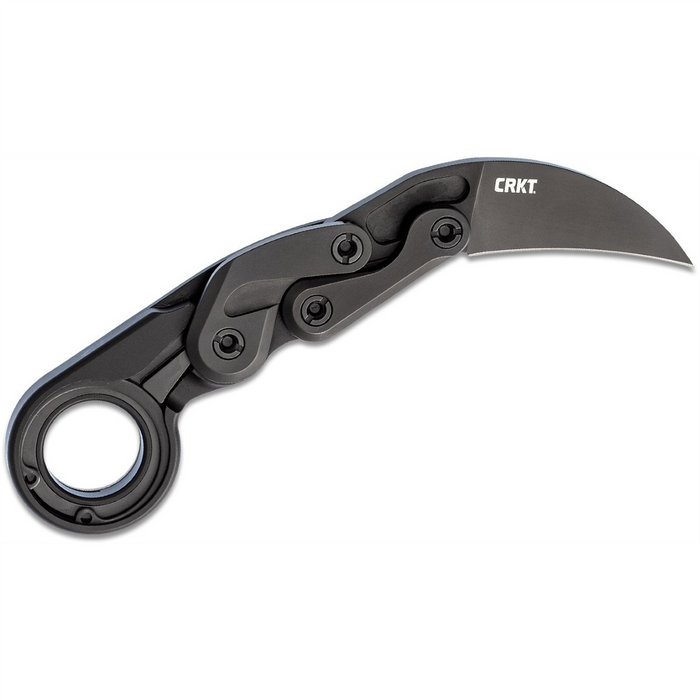 Columbia River Knives Provoke D2 Titanium Nitride Plain Blade Folding Knife with Kinematic Aluminum