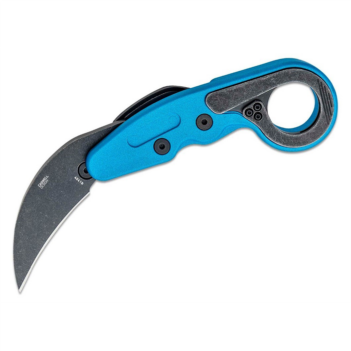 Columbia River Knives Provoke 1.4116 Stonewash Plain Blade Folding Knife with Kinematic Grivory Hand