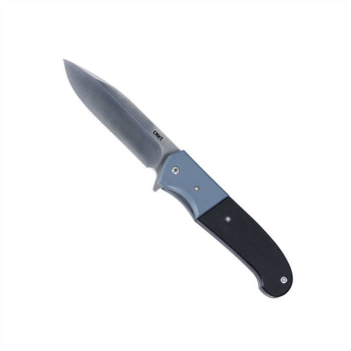Columbia River Knives Ignitor 8Cr13MoV Satin Plain Blade Assisted Folding Knife with Liner Lock G10